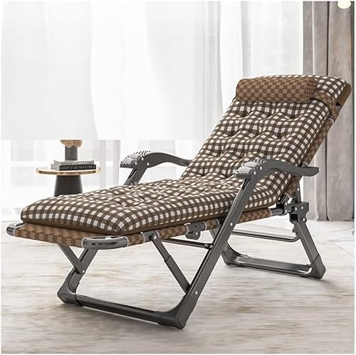 Verstellbarer klappbarer Loungesessel mit Armlehnen und Kissen – bequeme Liege Chaiselongue für Entspannung im Freien, Strand, Terrasse und Garten Verstellbarer klappbarer Loungesessel mit Armlehnen und Kissen – bequeme Liege Chaiselongue für Entspannung im Freien, Strand, Terrasse und Garten von Generisch