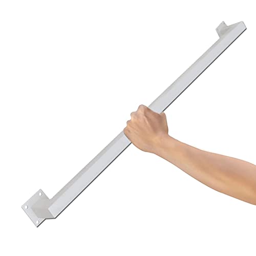 Verstellbares, modernes weißes Wandtreppen-Set, 1–3 m, quadratisches Schmiedeeisen, Sicherheitsgeländer, komplette Haltegrifflösung für Treppen und Heimdekoration. Verstellbares, modernes weißes Wandtreppen-Set, 1–3 m, quadratisches Schmiedeeisen, Sicherheitsgeländer, komplette Haltegrifflösung für Treppen und Heimdekoration. von Generisch
