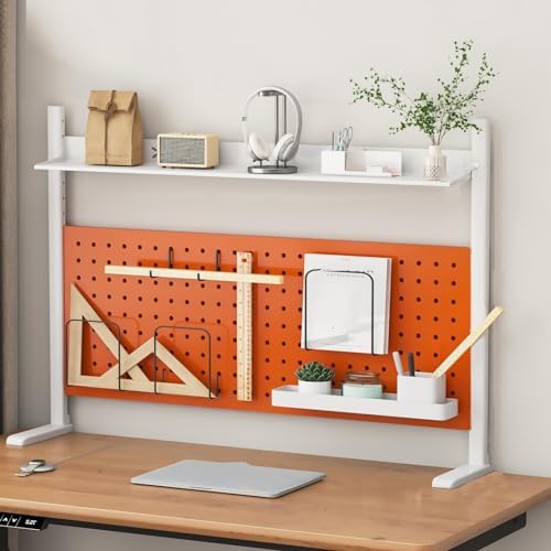 Verstellbares Klemmregal, stabiler Metallständer für Schreibtisch-Organisation, perfekt für Gaming und Computer-Setups von Generisch