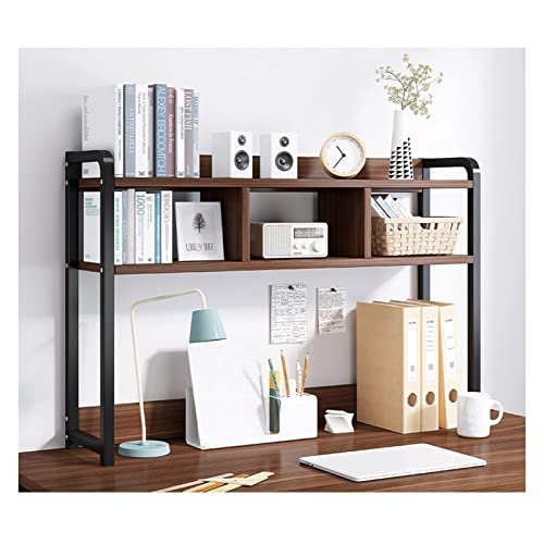 Verstellbares Schreibtisch-Bücherregal, multifunktional, 2 Etagen, Bücherregal und Aufbewahrungsmanager für Zuhause, Büro und Wohnheim, perfektes Computertisch-Regal Verstellbares Schreibtisch-Bücherregal, multifunktional, 2 Etagen, Bücherregal und Aufbewahrungsmanager für Zuhause, Büro und Wohnheim, perfektes Computertisch-Regal von Generisch