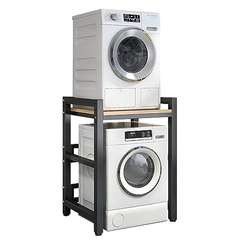 Verstellbares Wäscheständer, stapelbarer Ständer für Frontlader-Waschmaschine und Trockner, tragbare Einheit mit 400 kg Kapazität, ideal für Zuhause und platzsparend Verstellbares Wäscheständer, stapelbarer Ständer für Frontlader-Waschmaschine und Trockner, tragbare Einheit mit 400 kg Kapazität, ideal für Zuhause und platzsparend von Generisch