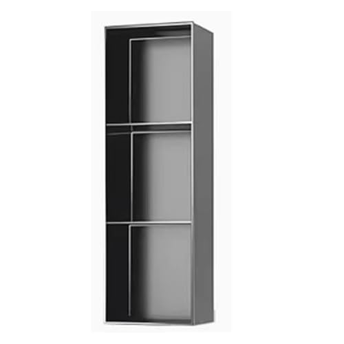 Vertikale Duschablage zur Wandmontage, Badezimmerregale für Dusche, Wohnzimmer, Küche, Grau, 90 x 28 cm, platzsparende Lösung für effiziente Aufbewahrung Vertikale Duschablage zur Wandmontage, Badezimmerregale für Dusche, Wohnzimmer, Küche, Grau, 90 x 28 cm, platzsparende Lösung für effiziente Aufbewahrung von Generisch