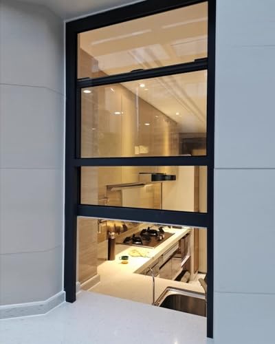 Vertikale Schiebefenster aus gehärtetem Glas mit Bildschirm, langlebiger Ersatz für den Innen- und Außenbereich, für Häuser, Hühnerställe, Wohnmobile und Schuppen Vertikale Schiebefenster aus gehärtetem Glas mit Bildschirm, langlebiger Ersatz für den Innen- und Außenbereich, für Häuser, Hühnerställe, Wohnmobile und Schuppen von Generisch