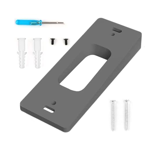 Video -Türklingel -Halter - Langlebige Montagehalterung, Verstellbarer Türklingelstand, Robuste Überwachungskamera -Basis, Zuverlässiger Schutzrahmen | Praktisches Türklingelzubehör Für Ringkamera Ins von Generisch