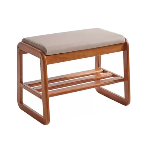 Vielseitiger Schuhwickelhocker aus Holz – Niedrige Einstiegsbank mit weichem Taschen-Fußhocker, stilvolles Schuhregal für Zuhause, Veranda & Eingangsmöbel Vielseitiger Schuhwickelhocker aus Holz – Niedrige Einstiegsbank mit weichem Taschen-Fußhocker, stilvolles Schuhregal für Zuhause, Veranda & Eingangsmöbel von Generisch