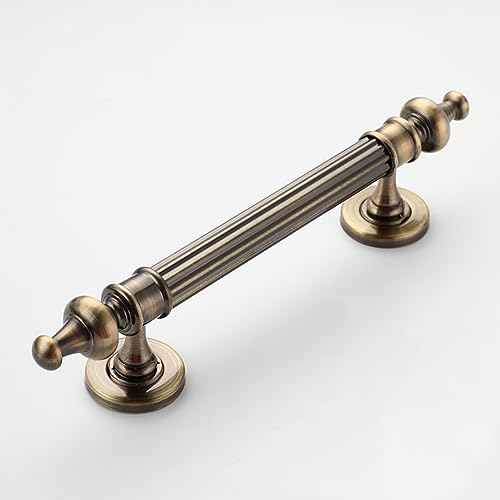 Vintage Bronze Scheunentürgriff – 29 cm Metall-Ersatz für Holztaschen und französische Türen – schickes, rustikales Wohndekor-Accessoire für stilvolle Innenräume Vintage Bronze Scheunentürgriff – 29 cm Metall-Ersatz für Holztaschen und französische Türen – schickes, rustikales Wohndekor-Accessoire für stilvolle Innenräume von Generisch