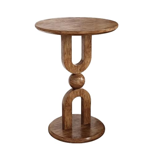 Vintage Couchtisch Rund - Moderner Kleiner Beistelltisch für Wohnzimmer & Schlafzimmer, Ideal für Sofa oder Eckräume, Stilvolles & Funktionales Design Vintage Couchtisch Rund - Moderner Kleiner Beistelltisch für Wohnzimmer & Schlafzimmer, Ideal für Sofa oder Eckräume, Stilvolles & Funktionales Design von Generisch