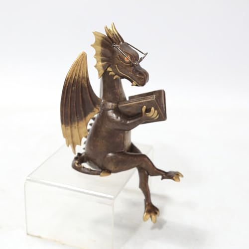 Vintage Europäischer Drachen Buchhalter Antiker Metall Buchstütze mit Mittelalterlichem Design Stilvolle Deko Für Bücherregal Bibliothek Büro Geschenkidee Vintage Europäischer Drachen Buchhalter Antiker Metall Buchstütze mit Mittelalterlichem Design Stilvolle Deko Für Bücherregal Bibliothek Büro Geschenkidee von Generisch
