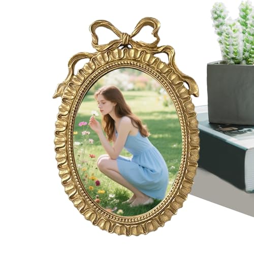 Vintage Gold Gold Bilderrahmen - Dekoratives Wandbild, klassischer Fotoständer | Wohnaccessoire mit elegantem Design, Retro-Kunstwerk-Vitrine für Büro Schlafzimmer, Vintage Gold Gold Bilderrahmen - Dekoratives Wandbild, klassischer Fotoständer | Wohnaccessoire mit elegantem Design, Retro-Kunstwerk-Vitrine für Büro Schlafzimmer, von Generisch
