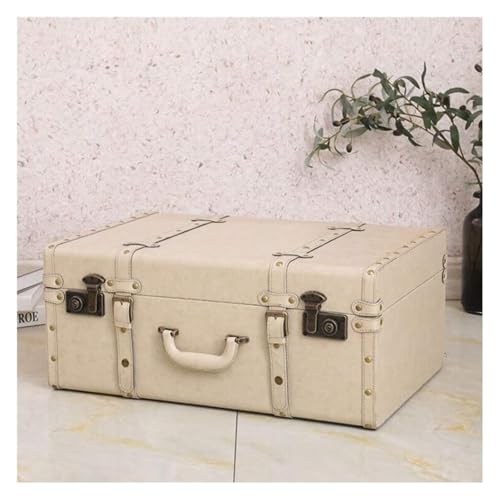 Vintage-Koffer, Retro-Koffer, Antik-Holz-Kofferraum, Koffer, Fotografie-Requisiten, Aufbewahrungsdekorationen, Retro-Koffer, 3 Stile Vintage-Koffer, Retro-Koffer, Antik-Holz-Kofferraum, Koffer, Fotografie-Requisiten, Aufbewahrungsdekorationen, Retro-Koffer, 3 Stile von Generisch