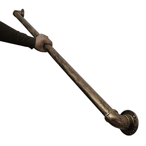 Vintage Messing Wasserrohr Geländerstütze 200cm Eisen Treppe Handlauf Set für Innen/Außen Stilvolles Design Langlebig Einfache Installation Vintage Messing Wasserrohr Geländerstütze 200cm Eisen Treppe Handlauf Set für Innen/Außen Stilvolles Design Langlebig Einfache Installation von Generisch