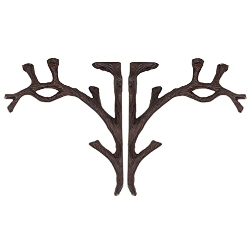 Vintage Regalhalterungen aus Gusseisen, dekorative Wandmontage, Metallstützen für Regale, ideal für Zuhause und Büro Vintage Regalhalterungen aus Gusseisen, dekorative Wandmontage, Metallstützen für Regale, ideal für Zuhause und Büro von Generisch