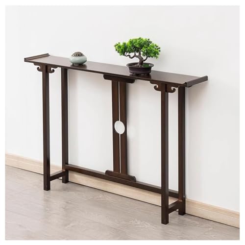 Vintage schmaler Konsolentisch, langer Eingangstisch, Flurtisch, perfekt für Wohnzimmer hinter der Couch Vintage schmaler Konsolentisch, langer Eingangstisch, Flurtisch, perfekt für Wohnzimmer hinter der Couch von Generisch
