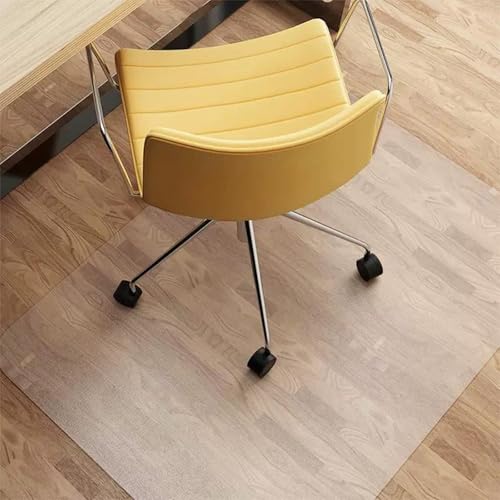 Vinyl-Bodenschutzmatte, Stuhlmatte für Rollstühle, strapazierfähige zerkratzte Oberfläche, 140 x 230 cm, ideal für Büro- und Heimbodenschutz Vinyl-Bodenschutzmatte, Stuhlmatte für Rollstühle, strapazierfähige zerkratzte Oberfläche, 140 x 230 cm, ideal für Büro- und Heimbodenschutz von Generisch