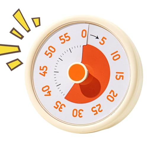 Visueller Timer | Visuelle Uhr Regenbogen Design - Digitaler Wecker 60 Minuten Küchenuhr Homeschooling Workout Zähneputzen Toilettentraining Lehrer Sport von Generisch