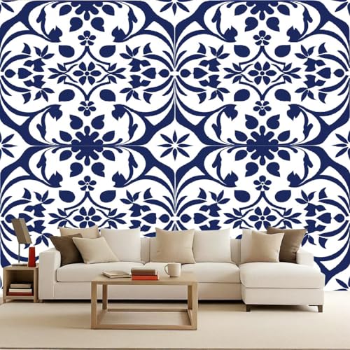 Vlies Fototapete 250x175cm Blaue Einfache Blumen Selbstklebende Vliestapete - Atmungsaktiv & Schimmelhemmend - Wohndeko Wandtapete Bildtapete 3d Effekt Für Wohnzimmer Schlafzimmer Vlies Fototapete 250x175cm Blaue Einfache Blumen Selbstklebende Vliestapete - Atmungsaktiv & Schimmelhemmend - Wohndeko Wandtapete Bildtapete 3d Effekt Für Wohnzimmer Schlafzimmer von Generisch