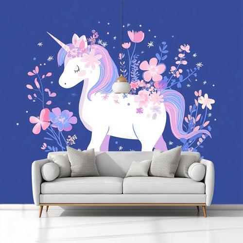Vlies Fototapete 3D Effekt Cartoon-Einhorn Blumen Vliestapete - Wandtapete Für Wohnzimmer Schlafzimmer Büro Flur Tapete Kinderzimmer Jungen Mädchen Wandtapete 400 x 280 cm Vlies Fototapete 3D Effekt Cartoon-Einhorn Blumen Vliestapete - Wandtapete Für Wohnzimmer Schlafzimmer Büro Flur Tapete Kinderzimmer Jungen Mädchen Wandtapete 400 x 280 cm von Generisch