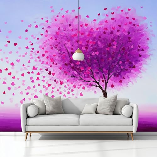 Vlies Fototapete 3D Effekt Digitale Kunst Herzförmige Blätter Vliestapete - Wandtapete Für Wohnzimmer Schlafzimmer Büro Flur Tapete Kinderzimmer Jungen Mädchen Wandtapete 400 x 280 cm Vlies Fototapete 3D Effekt Digitale Kunst Herzförmige Blätter Vliestapete - Wandtapete Für Wohnzimmer Schlafzimmer Büro Flur Tapete Kinderzimmer Jungen Mädchen Wandtapete 400 x 280 cm von Generisch