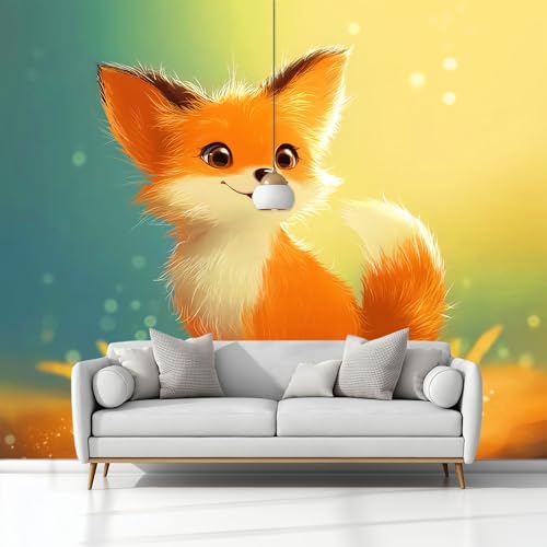 Vlies Fototapete Anime-Stil Fuchs Vliestapete Gelb Wandtapete, Für Wohnzimmer Schlafzimmer Büro Flur, 400 x 280 cm Tapete Kinderzimmer Jungen Mädchen Wandtapete Vlies Fototapete Anime-Stil Fuchs Vliestapete Gelb Wandtapete, Für Wohnzimmer Schlafzimmer Büro Flur, 400 x 280 cm Tapete Kinderzimmer Jungen Mädchen Wandtapete von Generisch