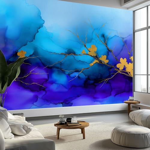 Vlies Fototapete Aquarell Alkoholtinte 400 x 280 cm Fototapeten, Blau Lila Schlafzimmer Wohnzimmer Moderne Vliestapete Wandtapete Motivtapeten Bildtapete Wand Dekoration Vlies Fototapete Aquarell Alkoholtinte 400 x 280 cm Fototapeten, Blau Lila Schlafzimmer Wohnzimmer Moderne Vliestapete Wandtapete Motivtapeten Bildtapete Wand Dekoration von Generisch