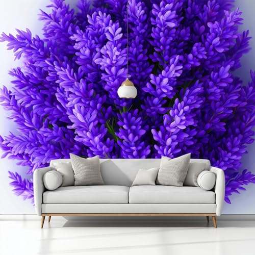 Vlies Fototapete Pflanze Lavendel Vliestapete Lila Wandtapete, Für Wohnzimmer Schlafzimmer Büro Flur, 400 x 280 cm Tapete Kinderzimmer Jungen Mädchen Wandtapete Vlies Fototapete Pflanze Lavendel Vliestapete Lila Wandtapete, Für Wohnzimmer Schlafzimmer Büro Flur, 400 x 280 cm Tapete Kinderzimmer Jungen Mädchen Wandtapete von Generisch
