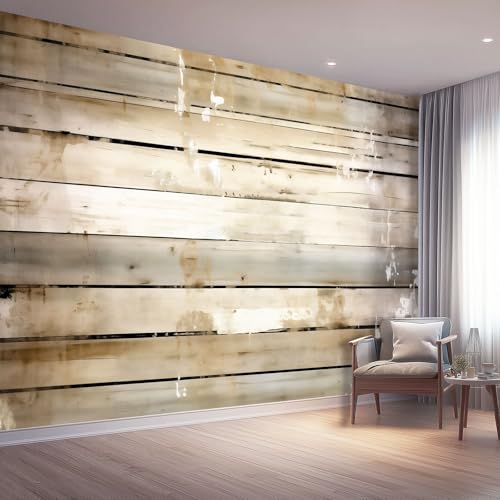 Vlies Fototapete Retro-Industrie-Stil Holzbretter Texturen Thema Wohndeko Tapeten, 350 x 256 cm Wohnzimmer Schlafzimmer Selbstklebende für verschiedene Räume - Braun Wandtapete klebend Vlies Fototapete Retro-Industrie-Stil Holzbretter Texturen Thema Wohndeko Tapeten, 350 x 256 cm Wohnzimmer Schlafzimmer Selbstklebende für verschiedene Räume - Braun Wandtapete klebend von Generisch