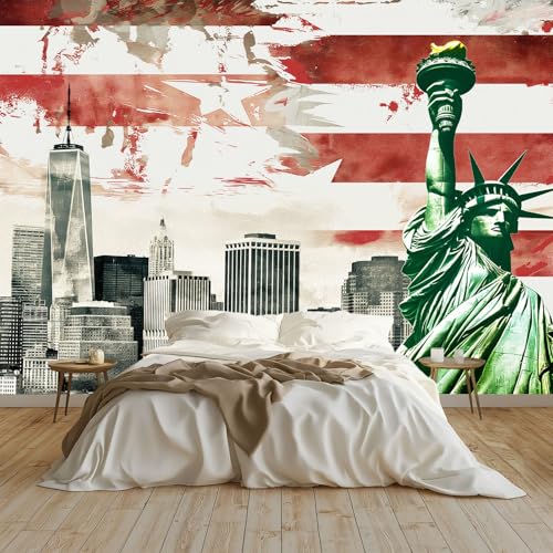 Vlies Fototapete Streifen New Yorker Architektur Stadtlandschaft 400 x 280 cm - Foto Tapete Schlafzimmer Wohnzimmer Moderne Vliestapete Motivtapeten Bildtapete 3d Effekt Wand Dekoration Vlies Fototapete Streifen New Yorker Architektur Stadtlandschaft 400 x 280 cm - Foto Tapete Schlafzimmer Wohnzimmer Moderne Vliestapete Motivtapeten Bildtapete 3d Effekt Wand Dekoration von Generisch