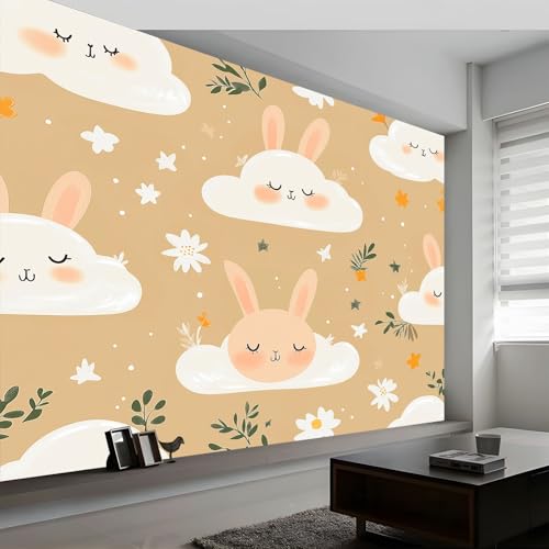 Vlies Fototapete - Tapete Einfach Sterne Wolken 400 x 280 cm Moderne Vliestapete Wohnzimmer Foto Tapete XXL Wandtapete Motivtapeten Khaki, für Schlafzimmer Esszimmer Vlies Fototapete - Tapete Einfach Sterne Wolken 400 x 280 cm Moderne Vliestapete Wohnzimmer Foto Tapete XXL Wandtapete Motivtapeten Khaki, für Schlafzimmer Esszimmer von Generisch