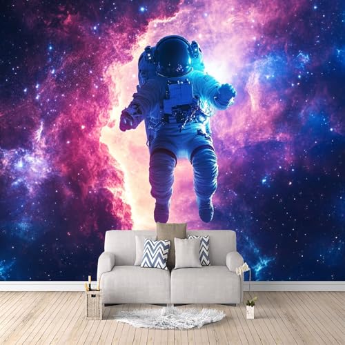 Vlies fototapete 3d Astronaut Tapeten für Wohnzimmer Schlafzimmer Universum Sternenhimmel Moderne Vliestapete Wandtapete Motivtapeten-500x280cm Vlies fototapete 3d Astronaut Tapeten für Wohnzimmer Schlafzimmer Universum Sternenhimmel Moderne Vliestapete Wandtapete Motivtapeten-500x280cm von Generisch