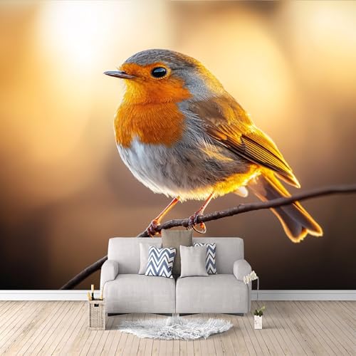 Vlies fototapete 3d Der Schlaue Robin Tapeten für Wohnzimmer Schlafzimmer Ein Symbol Glühender Liebe Moderne Vliestapete Wandtapete Motivtapeten-200x140cm Vlies fototapete 3d Der Schlaue Robin Tapeten für Wohnzimmer Schlafzimmer Ein Symbol Glühender Liebe Moderne Vliestapete Wandtapete Motivtapeten-200x140cm von Generisch
