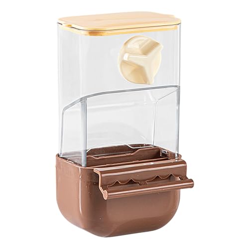 Vogelfutterrohr - Kein Messs -Vogelfutterleiter | Automatischer Samenfutterbehälter | Hangable -Lebensmittelspender Für Sittiche | Outdoors Hucks Separation Lebensmittelspender Mit Barsch Fü von Generisch