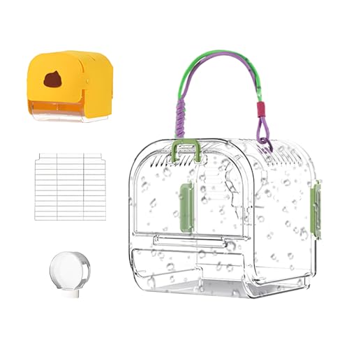 Vogelkäfig | mit ausziehbarem Tablett für Wellensittiche – Habitat einfach zu montieren für Papageien Sittiche Conuro Nymphensittiche Vogelkäfig | mit ausziehbarem Tablett für Wellensittiche – Habitat einfach zu montieren für Papageien Sittiche Conuro Nymphensittiche von Generisch