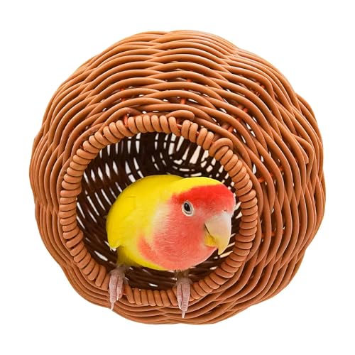Vogelnest, Shotet Nest,Handgefertigtes Rattan -Papageihaus - Handgewebte Nachahmung des Rattannest Vogelnest, Shotet Nest,Handgefertigtes Rattan -Papageihaus - Handgewebte Nachahmung des Rattannest von Generisch