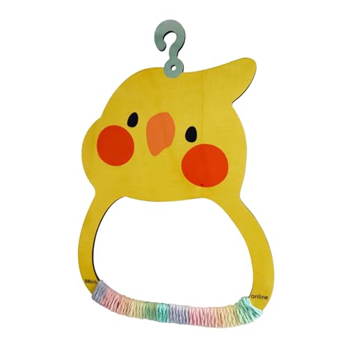 Vogelschaukel Spielzeug - Wellensittich Käfig Vogelschaukel Spielzeug - Holz Sitz- Und Spielbereich Tierdeko Für Fensterbank Garten Balkon Vogelschaukel Spielzeug - Wellensittich Käfig Vogelschaukel Spielzeug - Holz Sitz- Und Spielbereich Tierdeko Für Fensterbank Garten Balkon von Generisch