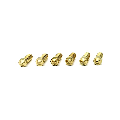 Volcano hotend nozzle Düse, 0.3 0.4 0.6 0.8 1.0 1.2mm, günstig, Messing, Artillery Sidewinder X1 Genius (0.4mm) von Generisch