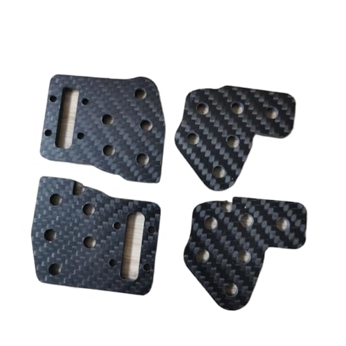 Voron2.4 Trident 3D-Druckerteile aus Kohlefaser, leichtes CNC-gefrästes XY-Gelenk-Upgrade-Kit(Only CF Plates) von Generisch