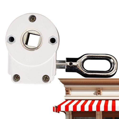 Vorzeltgetriebe Handbuch für Markisen – manuelles Schneckengetriebe | Getriebe-Kurbelgetriebe | kabellose Halterung | robuste Teile | tragbare Outdoor- schnurlose Unterstützung für Wohnwagen Vorzeltgetriebe Handbuch für Markisen – manuelles Schneckengetriebe | Getriebe-Kurbelgetriebe | kabellose Halterung | robuste Teile | tragbare Outdoor- schnurlose Unterstützung für Wohnwagen von Generisch