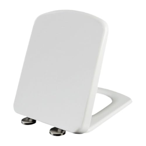 WC-Sitz Absenkautomatik mit Schnellverschluss, 360° verstellbare Scharniere, Urea-Formaldehyd, leicht zu reinigendes Badezimmerzubehör WC-Sitz Absenkautomatik mit Schnellverschluss, 360° verstellbare Scharniere, Urea-Formaldehyd, leicht zu reinigendes Badezimmerzubehör von Generisch