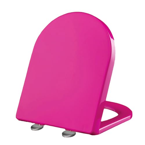 WC-Sitz Soft Close D-Form mit Schnellverschluss und 360° verstellbarem Scharnier, Top Fixing Design für einfache Installation WC-Sitz Soft Close D-Form mit Schnellverschluss und 360° verstellbarem Scharnier, Top Fixing Design für einfache Installation von Generisch