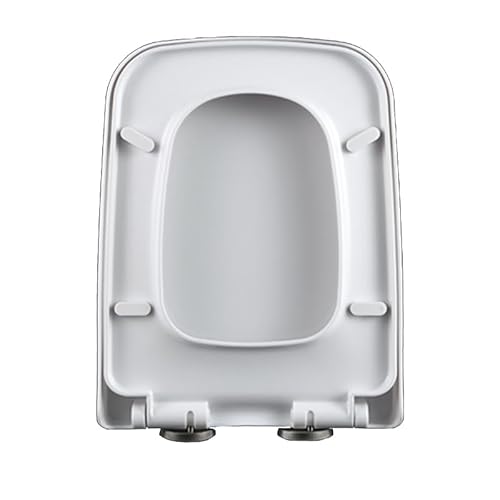 WC-Sitz mit Absenkautomatik, Schnellentriegelung, quadratisch, für moderne Badezimmer, einfache Installation und langlebiges Design WC-Sitz mit Absenkautomatik, Schnellentriegelung, quadratisch, für moderne Badezimmer, einfache Installation und langlebiges Design von Generisch
