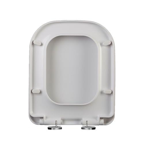 WC-Sitz mit Absenkautomatik, Schnellentriegelung, quadratisch, für moderne Badezimmer, einfache Installation und langlebiges Design WC-Sitz mit Absenkautomatik, Schnellentriegelung, quadratisch, für moderne Badezimmer, einfache Installation und langlebiges Design von Generisch