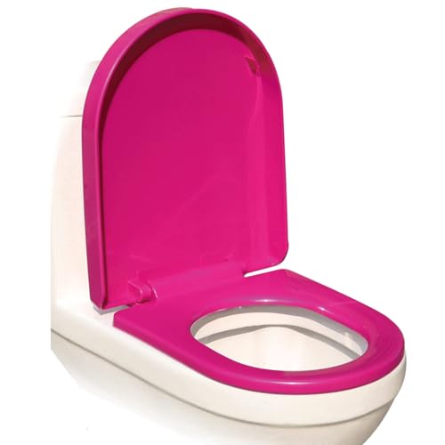 WC-Sitz mit Absenkautomatik mit Schnellverschluss, verstellbare Scharniere, PP-Material für einfache Reinigung WC-Sitz mit Absenkautomatik mit Schnellverschluss, verstellbare Scharniere, PP-Material für einfache Reinigung von Generisch