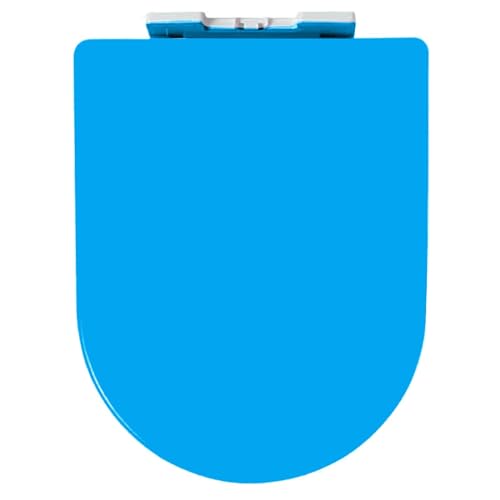 WC-Sitz mit Absenkautomatik und Schnellverschluss für einfache Reinigung, verstellbare Scharniere, dickes Design WC-Sitz mit Absenkautomatik und Schnellverschluss für einfache Reinigung, verstellbare Scharniere, dickes Design von Generisch