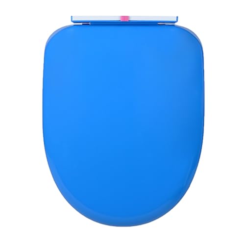 WC-Sitz mit Absenkautomatik und Schnellverschluss und rutschfesten Stoßstangen für einfache Installation und Reinigung WC-Sitz mit Absenkautomatik und Schnellverschluss und rutschfesten Stoßstangen für einfache Installation und Reinigung von Generisch