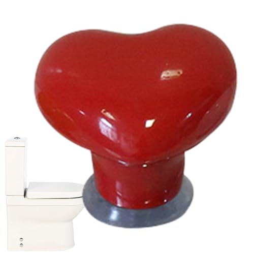 WC-Spülknopf: WC-Deckel-Tankabdeckungen, abgerundete Oberflächen, bequem, Tankspülung, Herzformschieber, Toilettenspülwerkzeug für Türgriffe, Schubladen, Herzförmige Toiletten, Tanks WC-Spülknopf: WC-Deckel-Tankabdeckungen, abgerundete Oberflächen, bequem, Tankspülung, Herzformschieber, Toilettenspülwerkzeug für Türgriffe, Schubladen, Herzförmige Toiletten, Tanks von Generisch