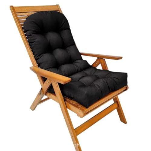 WFang625 Wasserdichtes gestepptes Kissen für Schaukelstühle, dick gepolstertes Anti-Rutsch-Sitzpolster mit Bändern, Outdoor-Liegestuhlkissen für Terrasse, Garten WFang625 Wasserdichtes gestepptes Kissen für Schaukelstühle, dick gepolstertes Anti-Rutsch-Sitzpolster mit Bändern, Outdoor-Liegestuhlkissen für Terrasse, Garten von Generisch