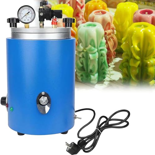 Wachsinjektor, 2,2 l runde Wachsgießmaschine, 350 W Wachsschmelzofen für Schmuckherstellung, Druckminderer-Werkzeug, Perlenstickerei und Schmuck-Sets Wachsinjektor, 2,2 l runde Wachsgießmaschine, 350 W Wachsschmelzofen für Schmuckherstellung, Druckminderer-Werkzeug, Perlenstickerei und Schmuck-Sets von Generisch