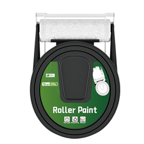 Wall Patch Pinsel Roller - Kompakter Farbverteiler, Home Crack Füllpinsel | Innenwand -Werkzeug, Spot Reparaturfarbenkit, tragbarer Roller Applikator, weiße Oberflächenbeschichtungsbürsten Wall Patch Pinsel Roller - Kompakter Farbverteiler, Home Crack Füllpinsel | Innenwand -Werkzeug, Spot Reparaturfarbenkit, tragbarer Roller Applikator, weiße Oberflächenbeschichtungsbürsten von Generisch