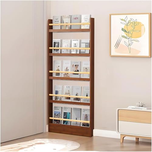 Wand-Bücherregal für Kinder, 3-stöckiges Holznizer, perfekt für Kinderzimmer, Schlafzimmer und Klassenzimmer, platzsparendes Design (Größe: 90 x 10 x 145 cm) – Ideale Kinderbuchaufbewahrung von Generisch