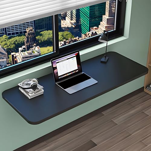 Wand-Klapptisch, faltbarer Arbeitszimmertisch und Esstisch, platzsparender hängender Computertisch für Arbeitszimmer und Esszimmer, vielseitiges Design Wand-Klapptisch, faltbarer Arbeitszimmertisch und Esstisch, platzsparender hängender Computertisch für Arbeitszimmer und Esszimmer, vielseitiges Design von Generisch